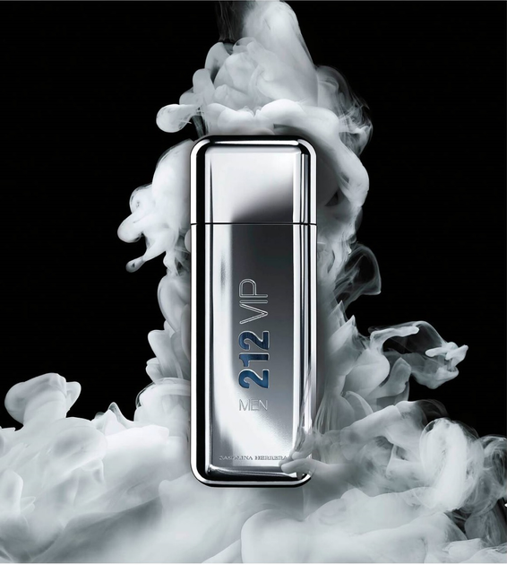 Туалетна вода для чоловіків Carolina Herrera 212 VIP Men 100 мл (8411061723760 / 8411061088166) - зображення 3