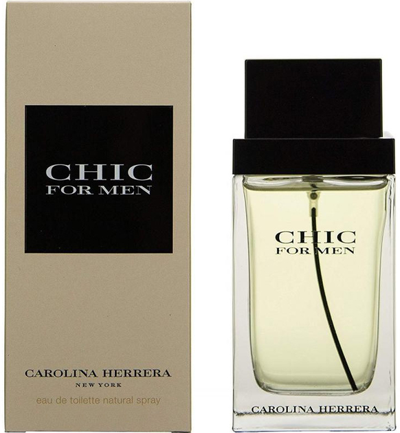 Woda toaletowa męska Carolina Herrera CHIC For Men 60 ml (8411061954331) - obraz 1