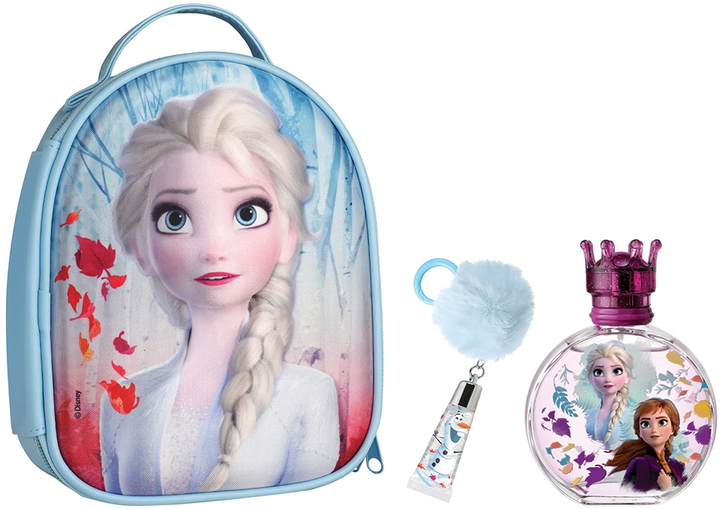 Дитячий набір для дівчат Air-Val Frozen II Туалетна вода 100 мл + блиск 6 мл (8411114085883) - зображення 1