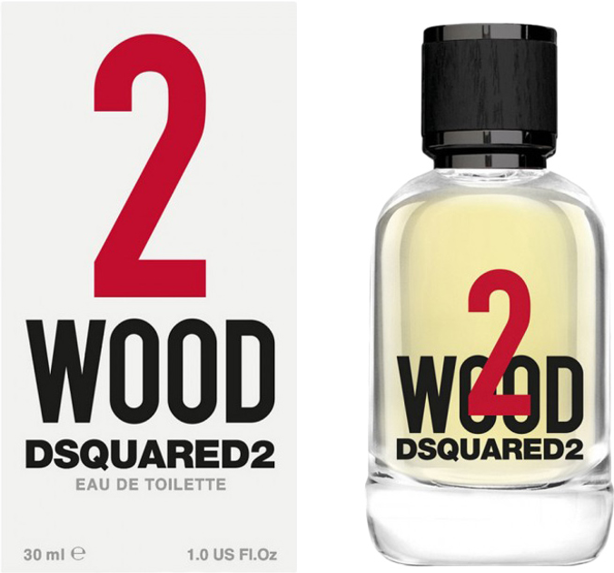 Woda toaletowa unisex DSquared2 2 Wood 30 ml (8011003864232) - obraz 1