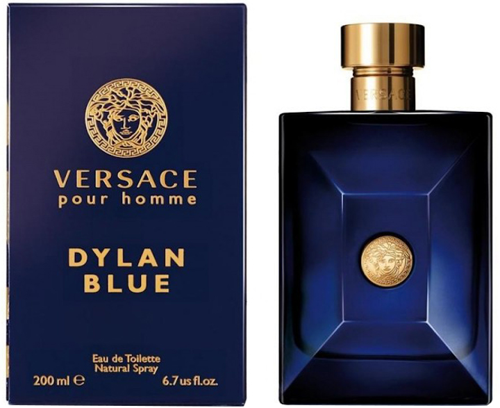 Туалетна вода для чоловіків Versace Dylan Blue 200 мл (8011003826490) - зображення 1