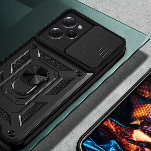 Чехол для смартфона BeCover Military для Poco X5 Pro 5G Black (BC_709114) - Фото 3 Чехол для смартфона BeCover Military для Poco X5 Pro 5G Black (BC_709114) - изображение 3