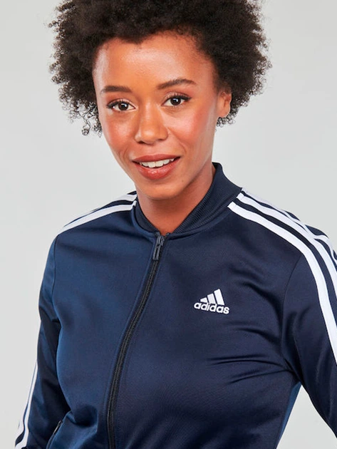 Komplet sportowy damski Adidas Womens 3-Stripe Tracksuit HM 1914 M Ciemnoniebieski (4066747378303) - obraz 4