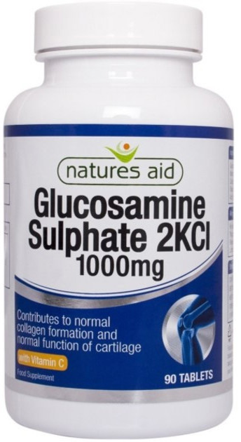 Natures Aid Glukozamina 1000mg 90 tabletek (5023652610903) - obraz 1