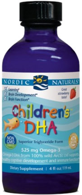 Nordic Naturals Children'S Dha 237 ml (768990027239) - obraz 1