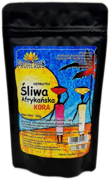 Proherbis Śliwa Afrykańska Kora 100 g (5902687151066) - obraz 1