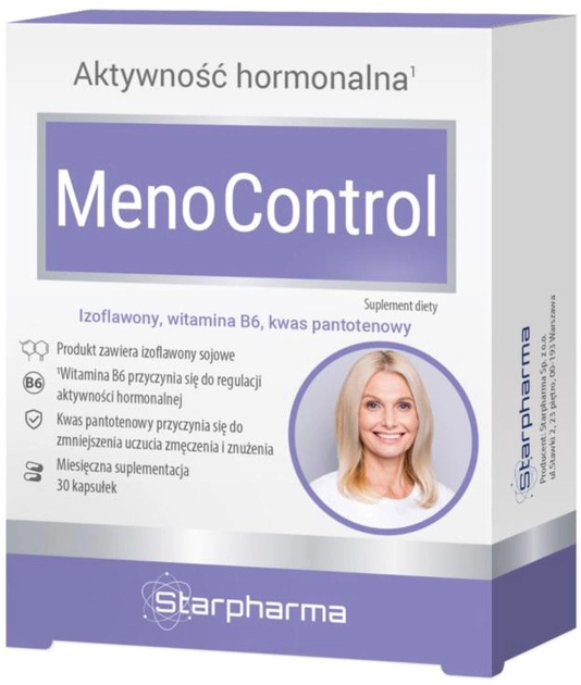 Starpharma Meno Control 30 kapsułek (5902989932646) - obraz 1