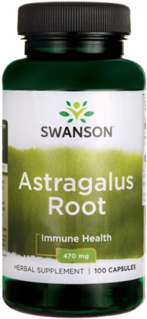 Swanson Astragalus Root 470mg 100 kapsułek (87614015040) - obraz 1