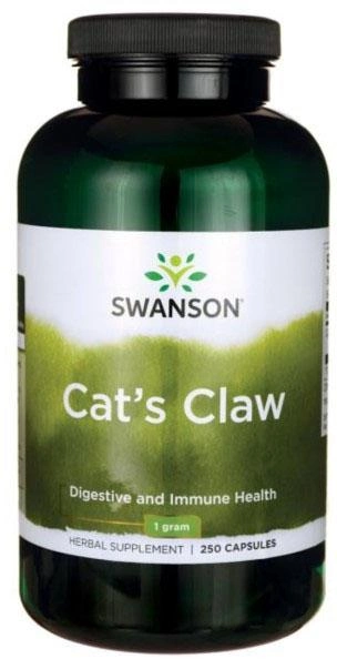 Suplement diety Swanson Cat's Claw 500 mg 250 kapsułek (87614017570) - obraz 1