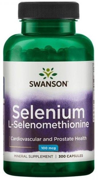 Харчова добавка Swanson Selenium Select 100 мг 300 капсул (87614015453) - зображення 1
