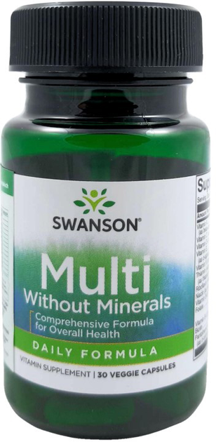 Swanson Daily Mutli-Vitamin 30 kapsułek (87614116211) - obraz 1