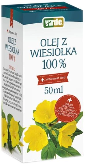 Virde Olej z Wiesiołka 50 ml Suplemant Diety (8594062352921) - obraz 1