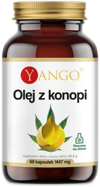 Yango Olej z Konopi 60 kapsułek (5904194060022) - obraz 1