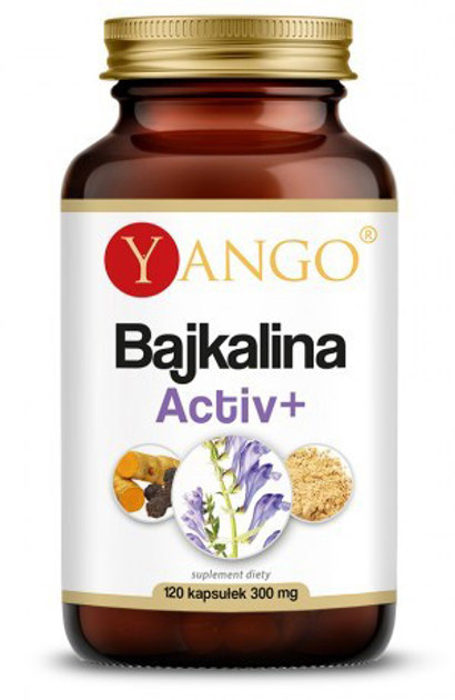 Yango Bajkalina Activ 300 ml 120 kapsułek Odporność (5907483417293) - obraz 1