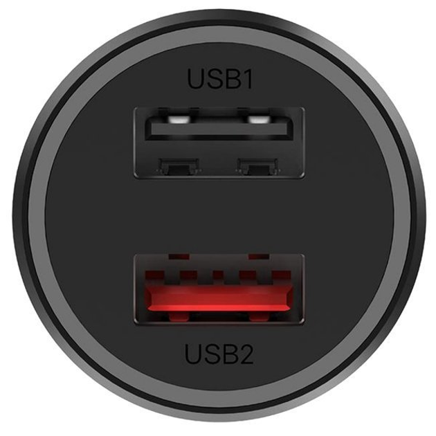 Автомобільний зарядний пристрій Xiaomi Mi Dual-Port Car Charger 37W (26554) - зображення 3