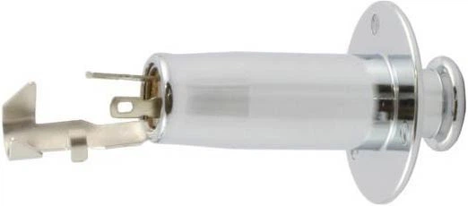 Модульный разъем под 1/4" Jack для акустической гитары PAXPHIL LJ35 SCREW MOUNT STEREO ENDPIN JACK (CHROME) - изображение 2