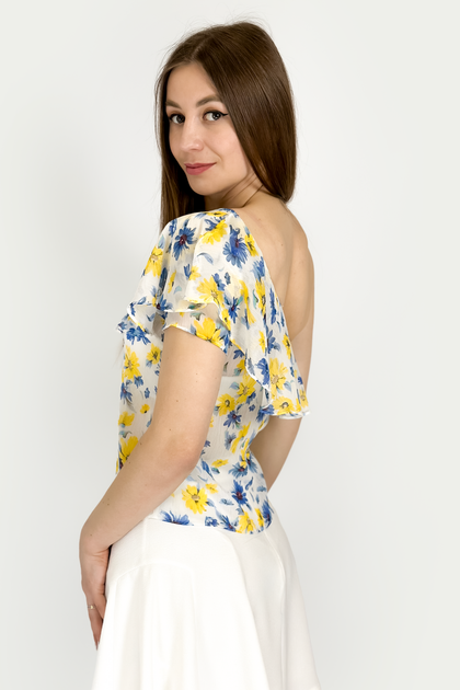 Блузка Zara 2660/567/712 белая L - Фото 4 Блузка Zara 2660/567/712 белая L - изображение 4
