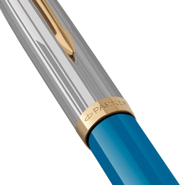 Пір'яна ручка Parker 51 Premium Turquoise GT FP F 56 411 - изображение 9