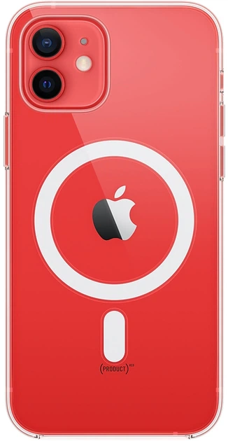 Etui Apple MagSafe Clear Case do Apple iPhone 12/12 Pro Clear (MHLM3) - obraz 3