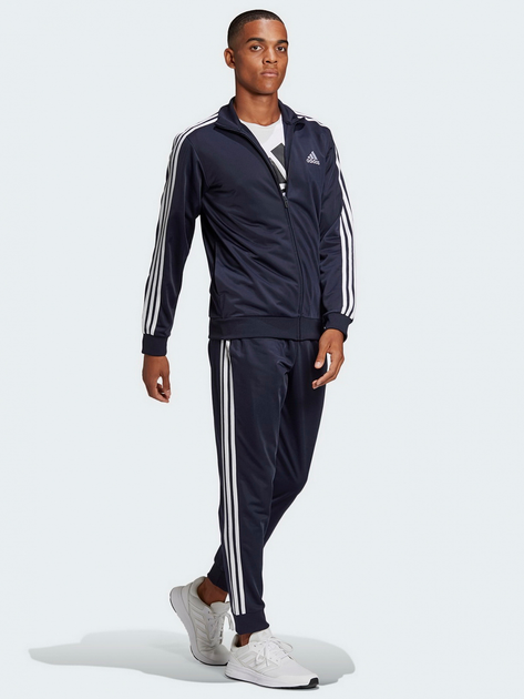 Спортивний костюм Adidas 3-Stripe Tracksuit GK 9658 L Чорний з білим (4062065144613) - зображення 2