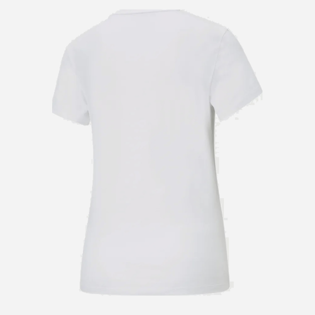 T-shirt damski Puma Ess Logo Tee 586774-02 XS Biały (4063697275034) - obraz 6