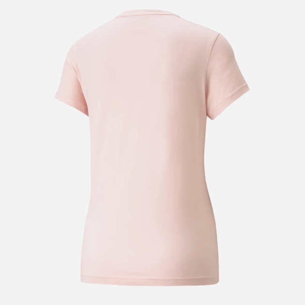 Футболка Puma Ess Logo Tee 586775-36 L Рожева (4063699379709) - зображення 2