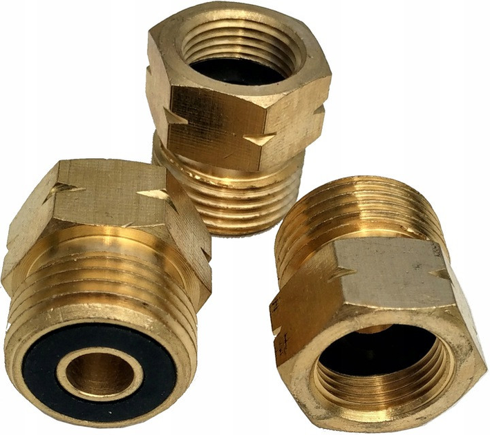 Переходник для газового балона з GW 3/8" L на GZ 21,8 mm L BRADAS PRA2 ...