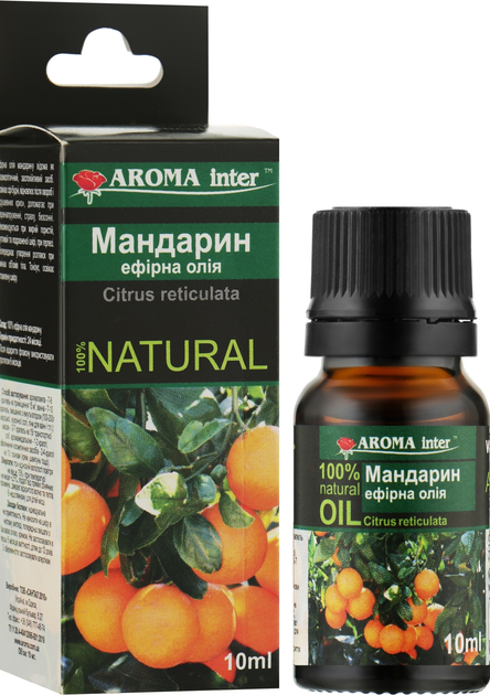 Эфирное масло "Мандарин" - Aroma Inter 10ml (991762-1285150-2) - изображение 1