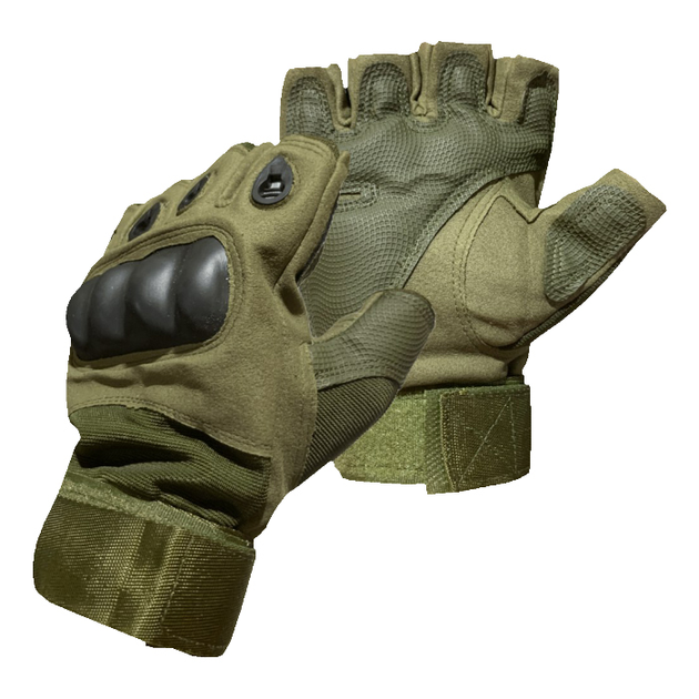 Тактичні рукавиці Shield Cut Olive Size XL - изображение 2