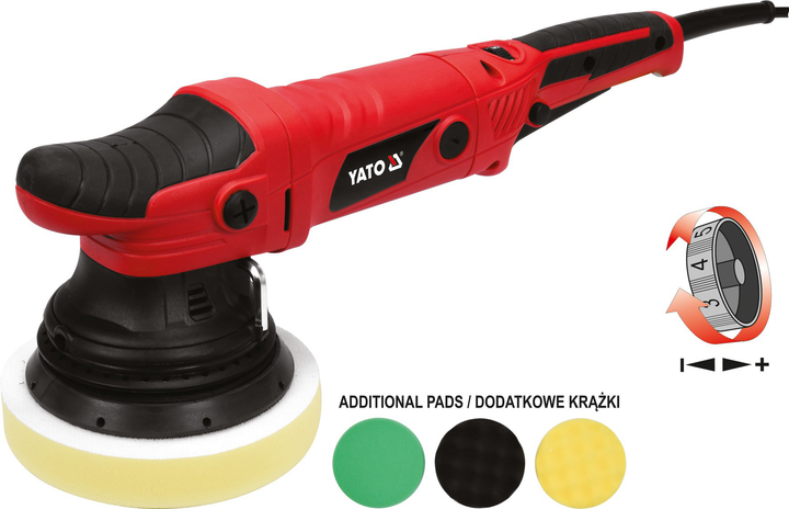 Polerka mimośrodowa YATO YT-82200 - obraz 6