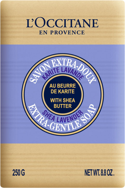 Mydło w kostce L'Occitane en Provence Karite-Lawenda 250 g (3253581680568) - obraz 1