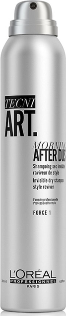 Profesjonalny suchy szampon niewidoczny L'Oreal Professionnel Tecni.Art Morning After Dust 200 ml (0000030157743) - obraz 2