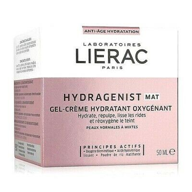 Крем-гель для обличчя Lierac Hydragenist Mat зволожувальний 50 мл (3508240004682) - зображення 2