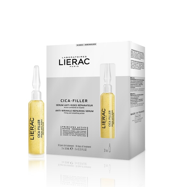 Сироватка Lierac Cica-filler відновлювальна проти зморшок 3х10 мл (3508240006952) - зображення 1