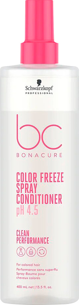 Спрей-кондиціонер Schwarzkopf Professional BC Bonacure Color Freeze для фарбованого волосся 400 мл (4045787724356) - зображення 1