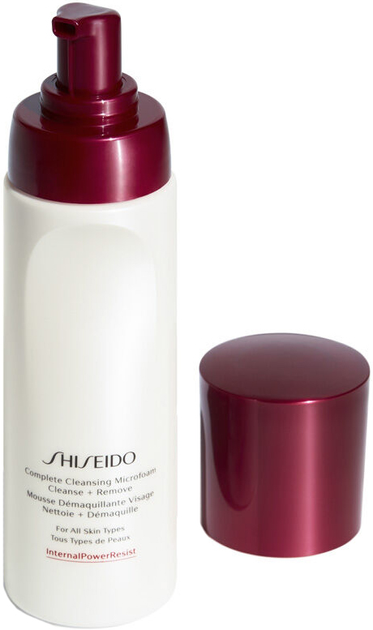 Pianka do twarzy Shiseido Complete Cleansing Microfoam Cleansing 180 ml (0768614155942) - obraz 1