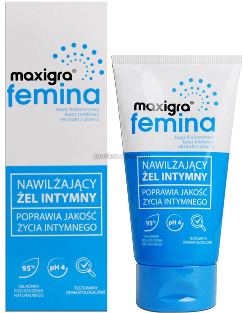 Maxigra Femina Nawilżający żel intymny 75 ml (5903060618114) - obraz 1