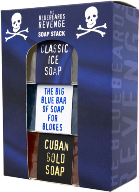 Набір мила The Bluebeards Revenge Soap Stack Kit 3 шт. х 175 г (5060297002205) - зображення 1
