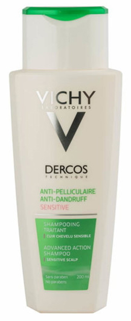 Szampon przeciwłupieżowy Vichy Dercos Anti-Dandruff Treatment Szampon intensywne działanie do włosów suchych 200 ml (3337871323394) - obraz 1