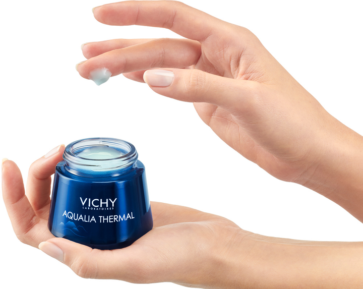 Крем-гель Vichy Aqualia Thermal Нічний спа-ритуал для глибокого зволоження шкіри 75 мл (3337871324568) - зображення 5