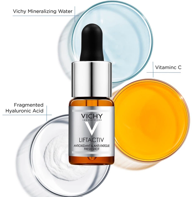 Vichy Liftactiv intensywne serum antyoksydacyjne przywracające skórze twarzy oznaki zmęczenia 10 ml (3337875560931) - obraz 8