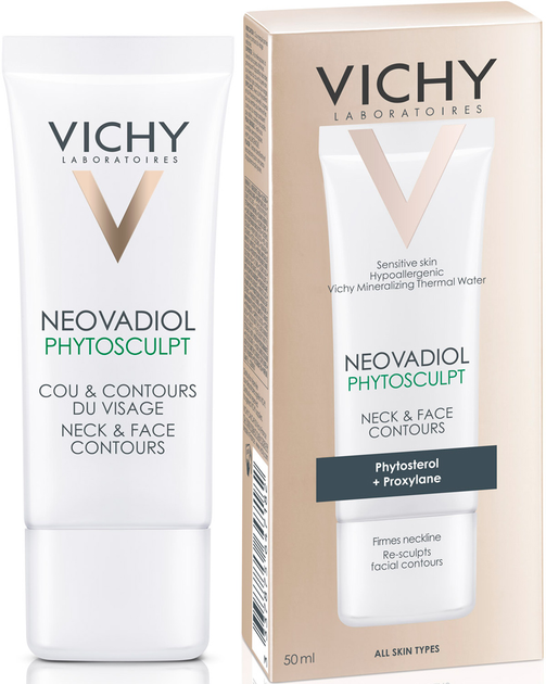 Krem przeciwstarzeniowy Vichy Neovadiol Phytosculpt do pielęgnacji szyi, dekoltu i owalu twarzy 50 ml (3337875647182) - obraz 3
