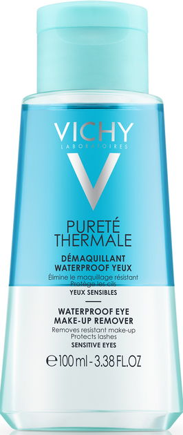 Двофазний засіб Vichy Purete Thermale для зняття макіяжу з очей 100 мл (3337875674409) - зображення 2