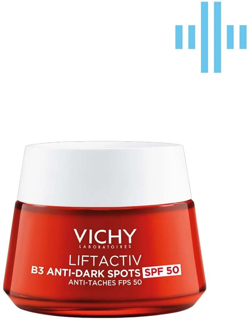 Krem przeciwzmarszczkowy Vichy Liftactiv B3 do korekcji plam pigmentacyjnych i zmarszczek SPF50 50 ml (3337875832724) - obraz 1