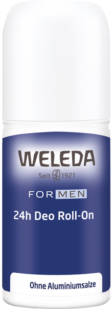 Дезодорант для чоловіків Weleda Roll-On 24 години 50 мл (4001638095228) - зображення 1