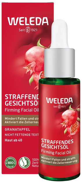 Olejek-booster Weleda Granat do twarzy 30 ml (4001638502368) - obraz 1