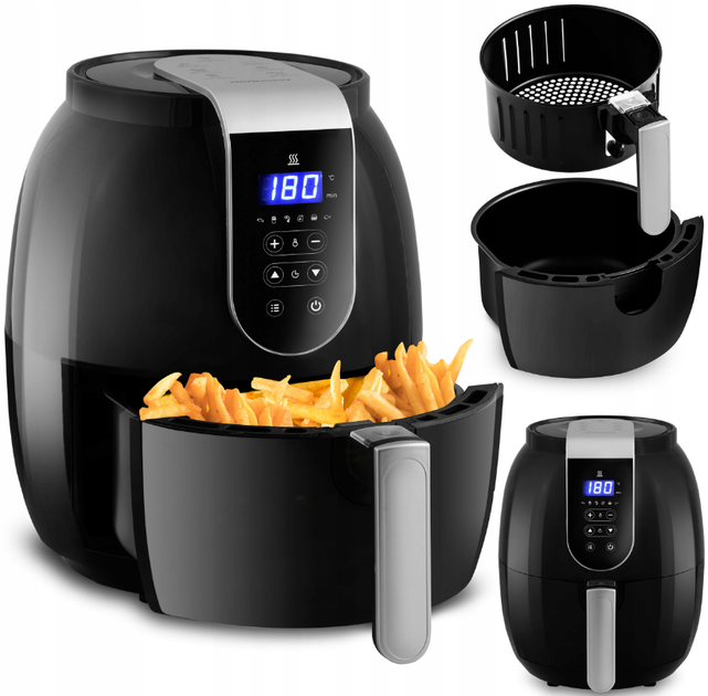 Мультипечь (аэрофритюрница) Berdsen BD-651 1300 W - изображение 2