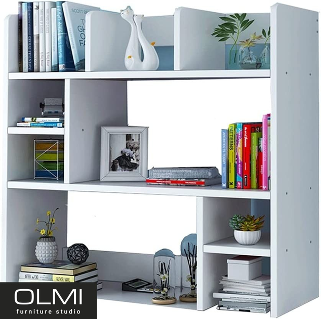 Стеллаж, книжный шкаф OLMI белый OM18 – фото, отзывы, характеристики в ...
