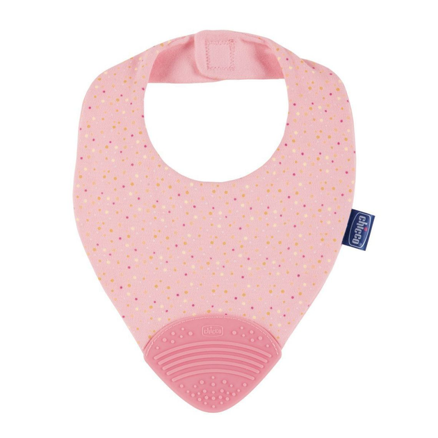 Śliniaczek 2 w 1 Chicco Gummy Pink (02581.10) - obraz 1