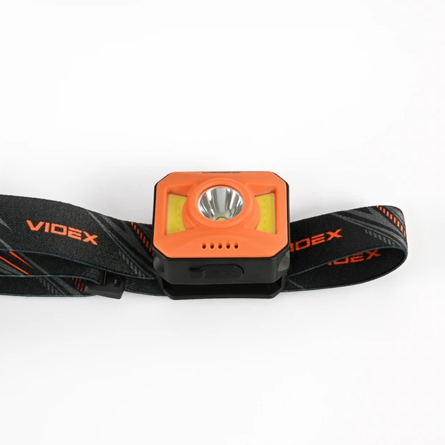 Налобний світлодіодний ліхтарик VIDEX VLF-H085-OR 400Lm 5000K 27529 - зображення 2